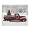 Stupell Industries Wreath Bedecked Christmas Truck Canvas Wall Art, design by Lori Deiter